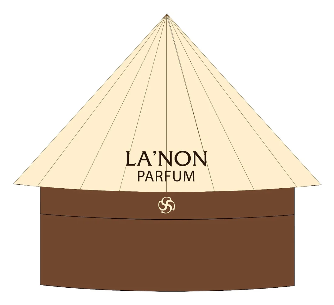 Hộp đựng nước hoa "LA'NON PARFUM" — hình 2