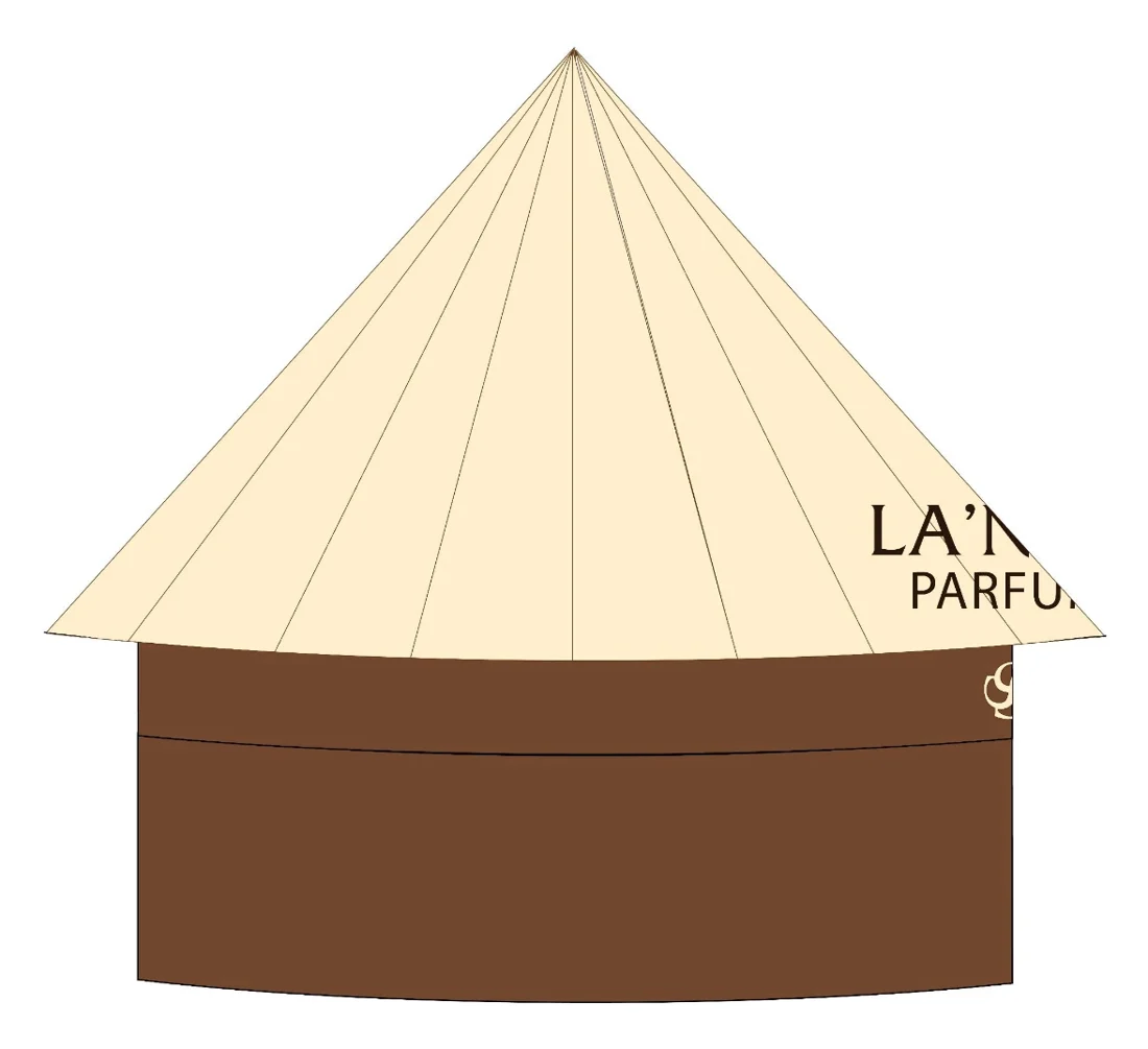 Hộp đựng nước hoa "LA'NON PARFUM" — hình 3